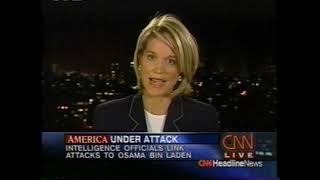 September 11, 2001 Live Broadcast TV Archive Footage 10pm-2am