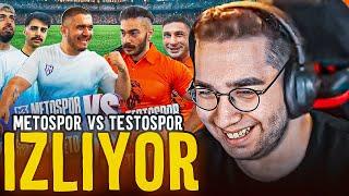 Eray - Mertcan Bahar " METOSPOR vs TESTOSPOR MAÇI FULL İZLE " İzliyor |  @MevtcanBahav ​