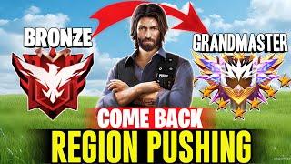 Grandmaster Region Pushing in Solo Solo Rank Push Tips and tricks #gwtarun