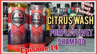 Autobrite Direct Citrus Wash and Purple Velvet Shampoo | Ep014 #carwash #cardetailing #carcare