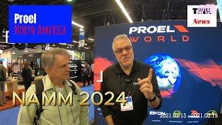 Proel North America at NAMM 2024 with The Myles Revolution (Complete)