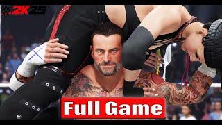 WWE 2K25 MyRise Gameplay Walkthrough Full Game No Commentary 4K60FPS (#WWE2k25 Full Game)