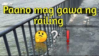 Paano gumawa ng railing