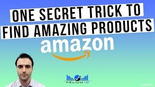 A Secret Trick To Find Amazing HIDDEN Gems On Amazon! Product Research Method