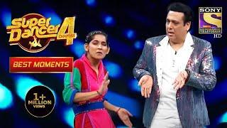 Vartika ने लगाए 'Chalo Ishq Ladaye' पर Govinda के साथ ठुमके | Super Dancer | Best Moments