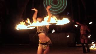 Pyrodanza Firedance Show at Ozora Festival, Hungary 2016