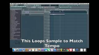 How to Match Sample to Tempo | in FL Studio 11 |