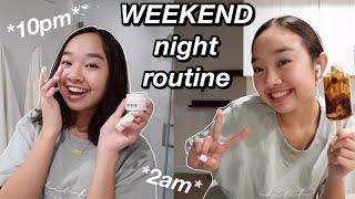 WEEKEND NIGHT ROUTINE 2021 | Nicole Laeno