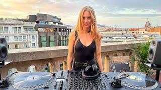 Xenia UA - Live Vinyl set at Barcelona Rooftop / Techno Mix