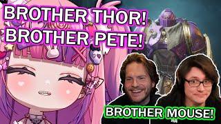 Ironmouse Plays Warhammer 40,000 with Thor and Pete..