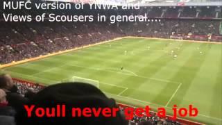 Man Utd Fans Funny Football Chants - Luis Suarez, You'll never get a Job, Andy Carroll, Liverpool.