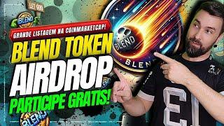 Blend: Listagem no CoinMarketCap e Airdrop Gratuito de 500.000 Tokens $BLEND – Participe Grátis!