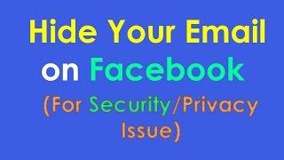 How to Hide Your Email on Facebook