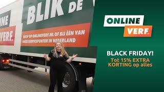 Black Friday bij Onlineverf.nl!