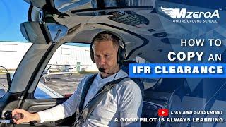 Readback Correct: Perfecting Your IFR Clearance Pickup