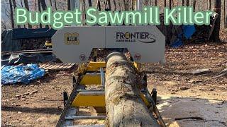 Frontier OS31 The Silent Performance Killer #frontiersawmill #sawmill #bandsawmill #lumber