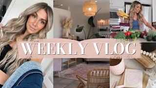 weekly vlog: hair appointment, grocery haul, a few days with me