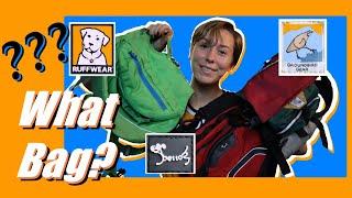 Which Dog Hiking Backpack is Right for You? Pettom V. Ruffwear V. Groundbird Gear   |   AT 2022 Prep