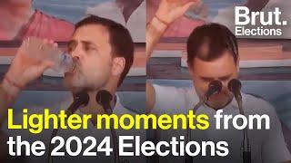 Funny moments from the Lok Sabha Elections 2024