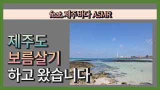 두 아이와 떠난 제주도 보름살이(1부) 제주도 보름살기 하고 왔습니다. feat. 제주 바다  ASMR