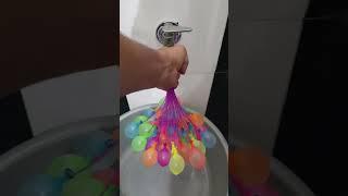 Holi Water Balloons | Auto Filling Balloons | Holi statuts #shorts