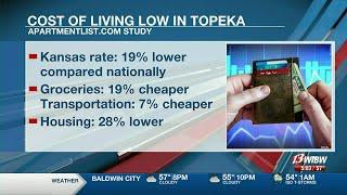 Report finds Topeka has lowest cost of living out of largest cities in U.S.