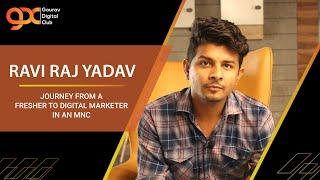 Digital Marketing Course Review| Student Feedback| Ravi Raj Yadav| Gourav Digital Club