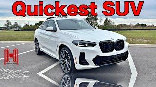 2024 BMW x4 xdrive30i is the Quickest SUV :All Specs &Test Drive