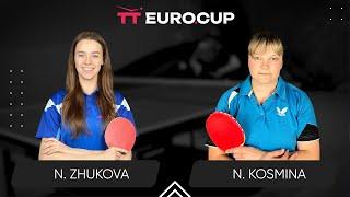 12:25 Nadiia Zhukova - Natalia Kosmina 22.05.2024 TT Euro.Cup Women Ukraine Master. TABLE 3
