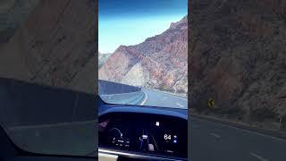 Tesla self driving through Amazing Arizona maiden canyon #america #nature