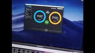 thunderbolt 3  SSD speed test