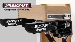 Milescraft #1341 DrawerJig™ Easily Install Drawer Slides for Cabinet Drawer Installation