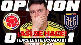 ¡REPASO DE HUMILDAD!️ Análisis Colombia 0 vs Ecuador 1 | Fecha 12 Eliminatorias Copa Mundial 2026