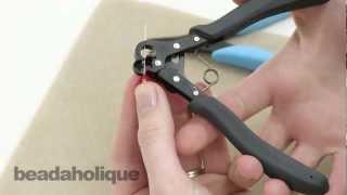 How to Use the One Step Wire Looping Pliers from BeadSmith