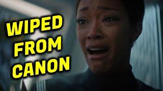 Paramount Admits Defeat! Star Trek Discovery Officially WIPED From Canon!