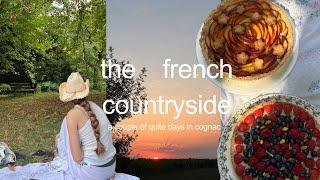 the french countryside | hot summer nights mid august