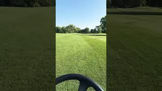 Mowing the range, late start before an outing! #golfcoursevlog #golfcoursemaintenance