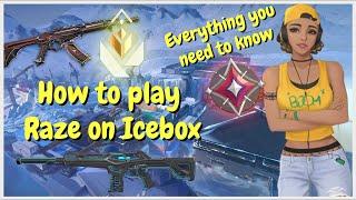 THE COMPLETE RAZE MAP GUIDE for ICEBOX in VALORANT!!