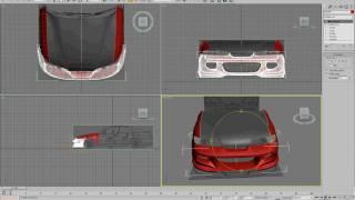 3D Max авто модель honda intergra.avi