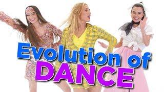 Evolution of Dance Challenge with Montana Tucker - Merrell Twins