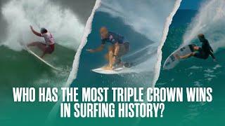 Who Has The Most Wins in Vans Triple Crown of Surfing History? | The Pick-Up 21/22