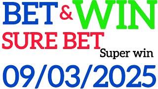 CORRECT SCORE PREDICTIONS 09/03/2025/FOOTBALL PREDICTIONS TODAY/SOCCER BETTING TIPS/SURE TIPS