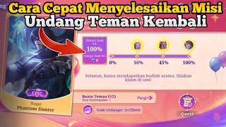 Free code!! Quick Way to Complete the Invite Friends Mission in Mobile Legends