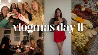 VLOGMAS DAY 11: christmas party vlog!!!