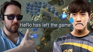 DShlango destroys HERO on 2v2 ladder!! (StarCraft 2)