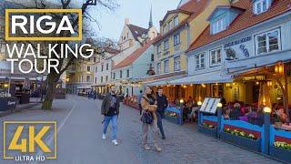 4K City Walking Tour in Beautiful Riga - Exploring the Capital of Latvia - Traveling through Europe