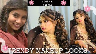 How to do glowssy Makeup /bridle Makeup done by ideal look salon