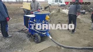 Будівництво басейну. Торкрет установка АС-3 TORNADO