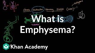 What is emphysema? | Respiratory system diseases | NCLEX-RN | Khan Academy