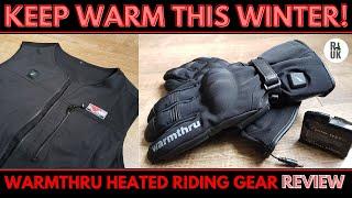 WarmThru Heated Riding Gear Review - SuperVezzoo Vest & Thermo Gloves